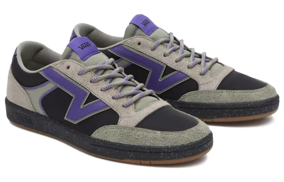 Lookbook Vans Lowland Comfycush 'Gris Verde Morado' VN0A7TNLVKS