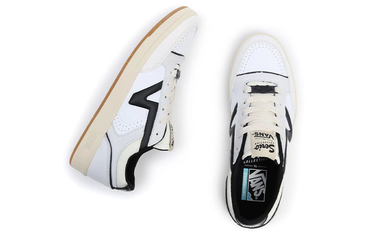 Shop Vans Lowland ComfyCush JMP Chaussures ''Blanc Noir'' VN0A5KYF6BT