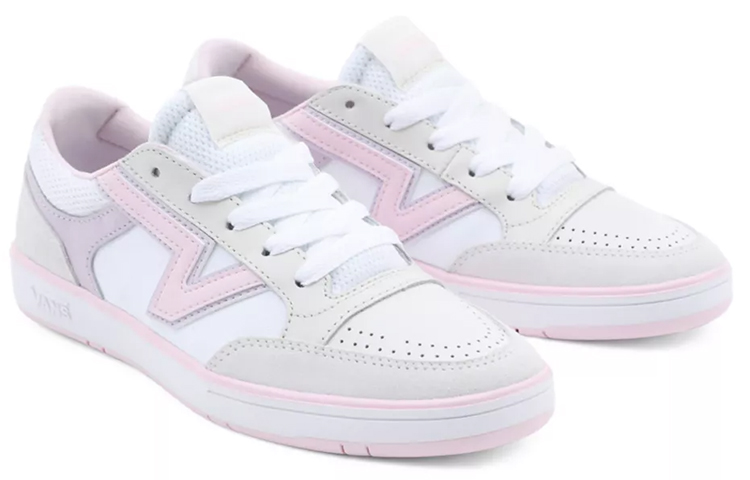 Lookbook Vans Lowland Comfycush Sneakers Rosa/Bianco VN0A4TZY134