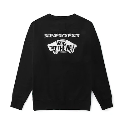 Vans Lunar New Year Crewneck Sweatshirt Black - Unisex Casual Sportswear VN0A5F5QBLK