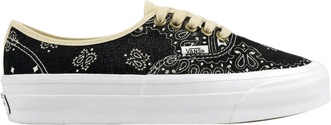 Vans LX Authentic 44 'Faded Paisley Black' VN000D5KESB Buy Vans LX Authentic 44 'Faded Paisley Black' VN000D5KESB
