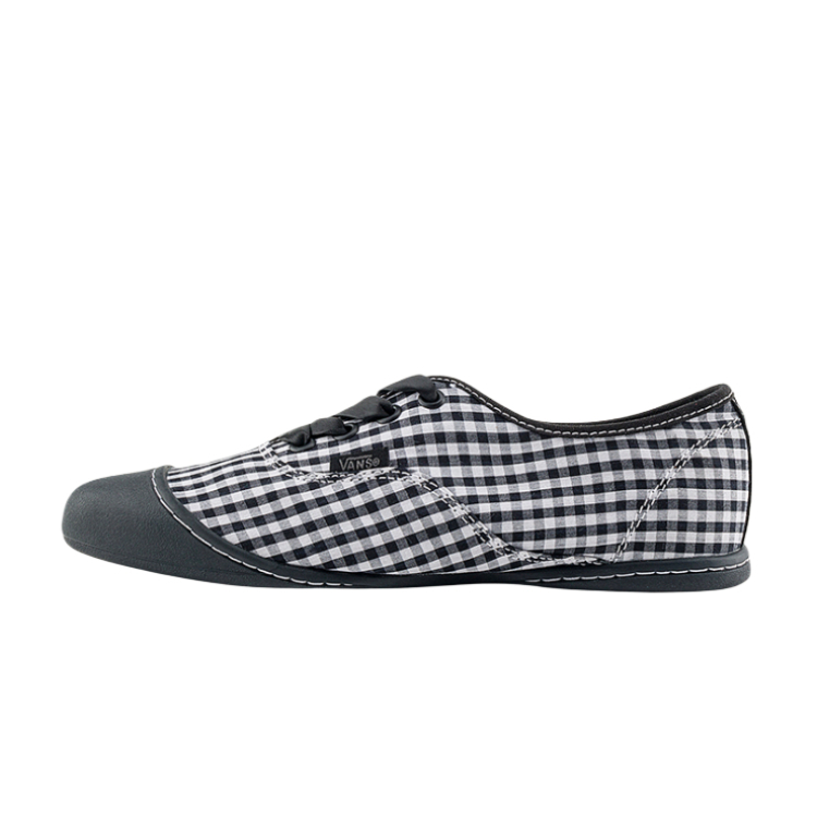 Vans LX Authentic Premium Checkered Mid-Top Lace-Up Sneakers VN000EDXBLA