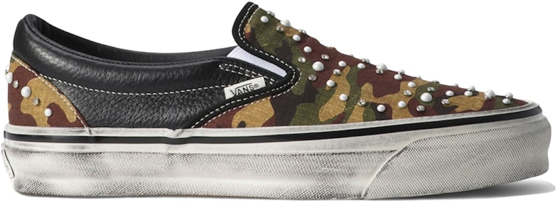 Vans LX Classic Slip-On 98 Pearlized Pack Camo Black VN000D9PCAK Buy Vans LX Classic Slip-On 98 Pearlized Pack Camo Black VN000D9PCAK