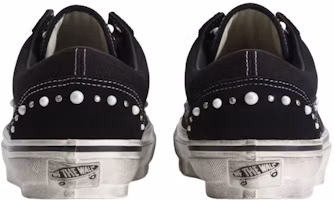 Shop Vans LX Old Skool 36 帶珍珠光澤 ''棉花糖黑'' VN000ZB8BPR