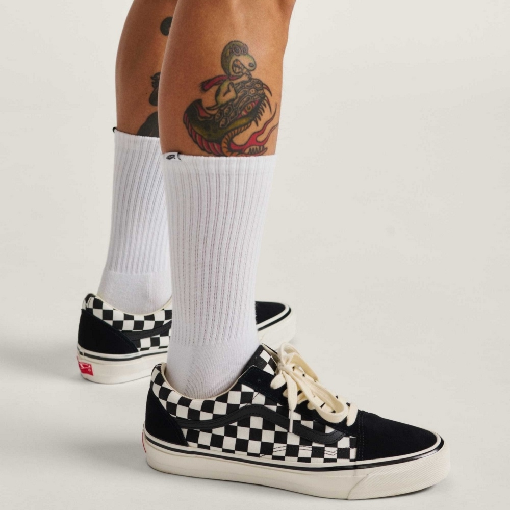 Details for バンズ LX オールドスクール チェッカーボード ブラック/ホワイト カジュアルシューズ VN000D56BZW
