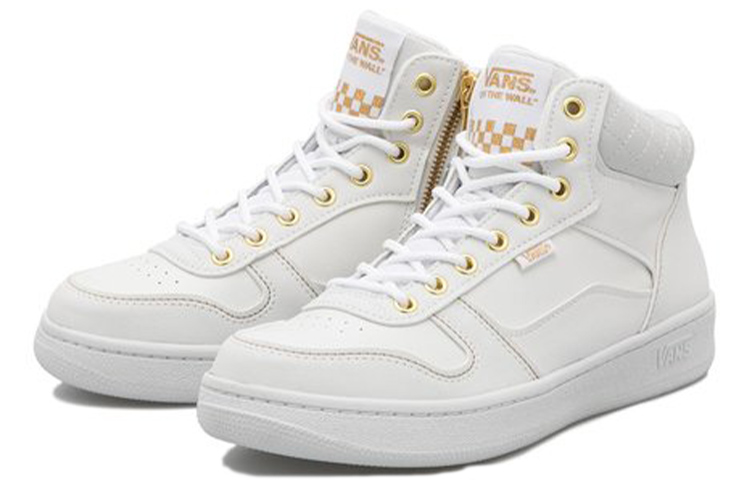Lookbook ヴァンズ マグナ ハイトップ スケートシューズ 'ホワイトゴールド' 567548-0004 567548-0004