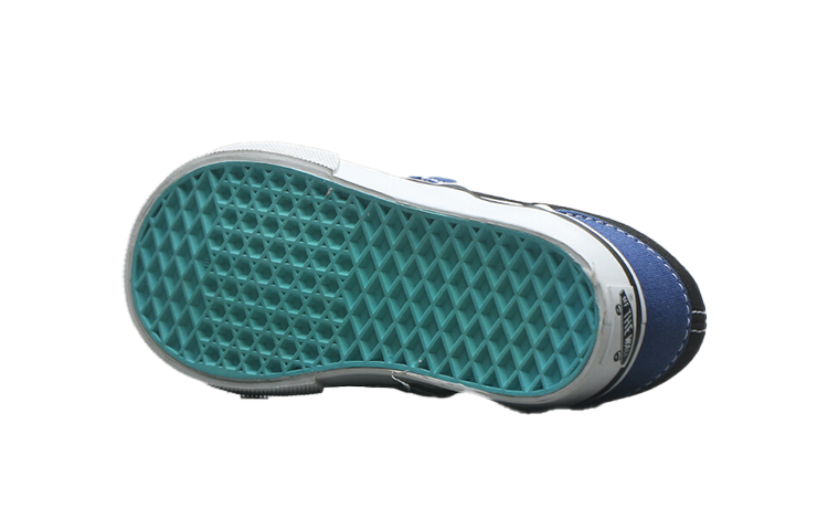 Shop 幼兒 Vans 滑入式 藍黑色