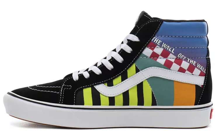 Buy Vans Mash Up Comfycush Sk8-Hi Reissue 'Negro Amarillo' VN0A3WMCTE6