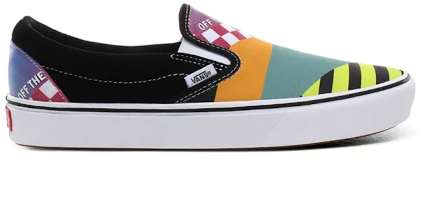 Vans MASH UP COMFYCUSH SLIP-ON Multi/Black/White VN0A3WMDTE6 Order Vans MASH UP COMFYCUSH SLIP-ON Multi/Black/White VN0A3WMDTE6