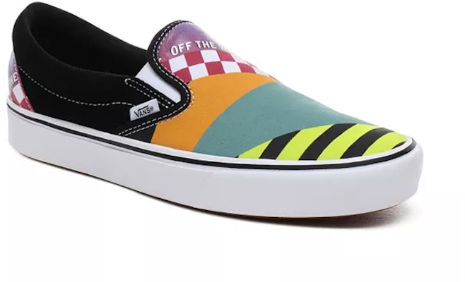 Vans MASH UP COMFYCUSH SLIP-ON 彩色拚接 Lookbook Vans MASH UP COMFYCUSH SLIP-ON 彩色拚接