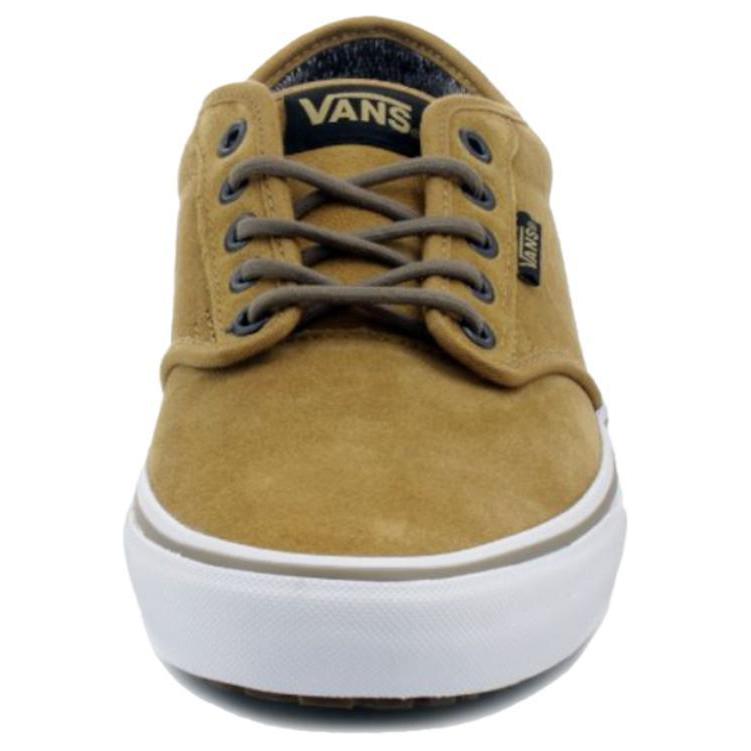 Shop Vans Medal 簡約舒適 低筒休閒板鞋 黃色