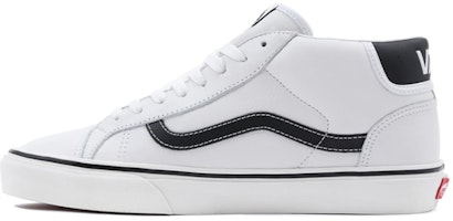 Vans Unisex Mid Skool 37 Sneakers White/Black VN0A3TKF693 Vans Unisex Mid Skool 37 Sneakers White/Black VN0A3TKF693