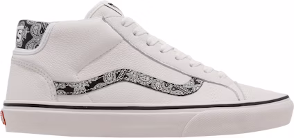 Vans Mid Skool 37 'Sport Paisley - White Black' VN0A3TKF914 Vans Mid Skool 37 'Sport Paisley - White Black' VN0A3TKF914