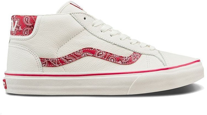 Vans 中筒 37 '運動佩斯利 - 白紅' VN0A3TKF915 Order Vans 中筒 37 '運動佩斯利 - 白紅' VN0A3TKF915