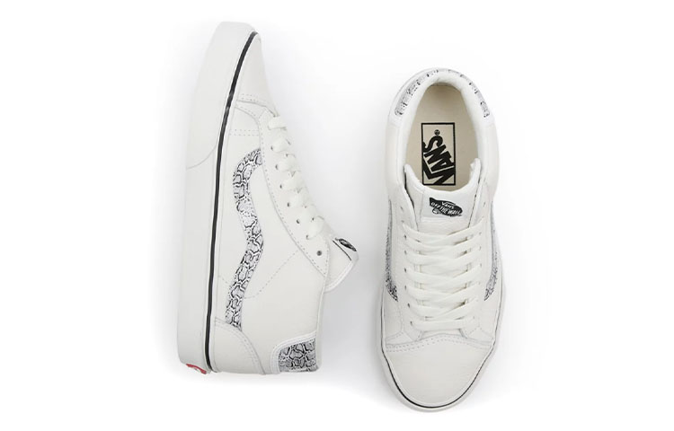 Shop Vans Mid Skool 37 Mgrey ''Wit Zwart'' VN0A3TKF913