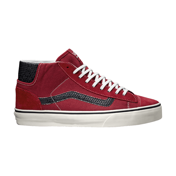 Vans Mid Skool 77 Suede 'Rio Red' 0LYMC5D