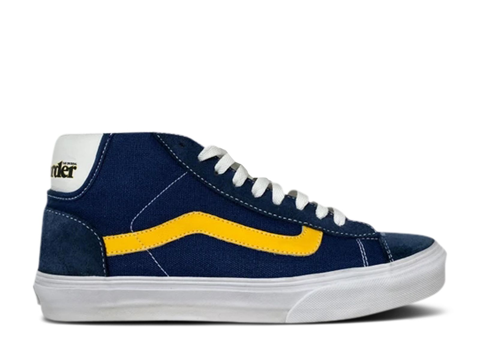 Buy Vans Mid Skool ''77 ''Skateboarder - Blu Navy Giallo'' VN-0H9T6C1