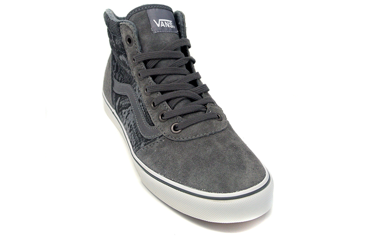 Lookbook Vans Milton Hi Chaussures de Skateboard Décontractées Gris VN000XKVK4D