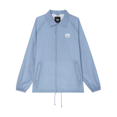 Vans Misty Blue Collared Button-Up Long-Sleeve Jacket Unisex VN0002MUKJ7