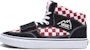 Vans Mountain Edition Checkerboard Hitam/Merah VN0A3TKG35U