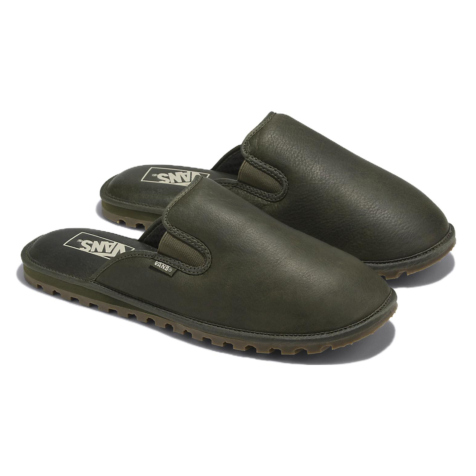 Order Vans Mountain Mule Vansguard Leather Shoes 'Green' VN000BWHOLV