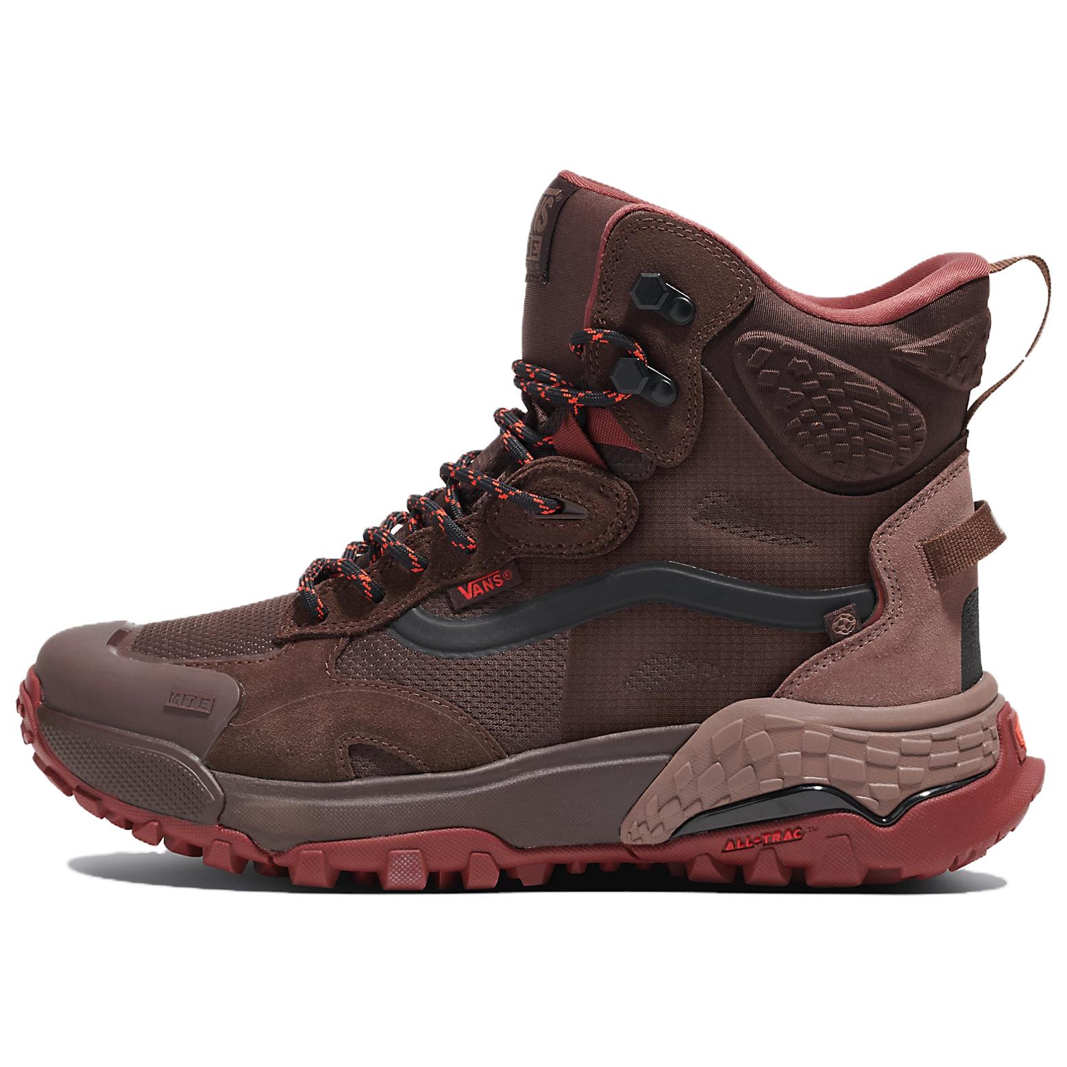Vans MTE Crestline GORE-TEX Brown High-Top Outdoor Shoes Lightweight Comfort VN000CVP7YO
