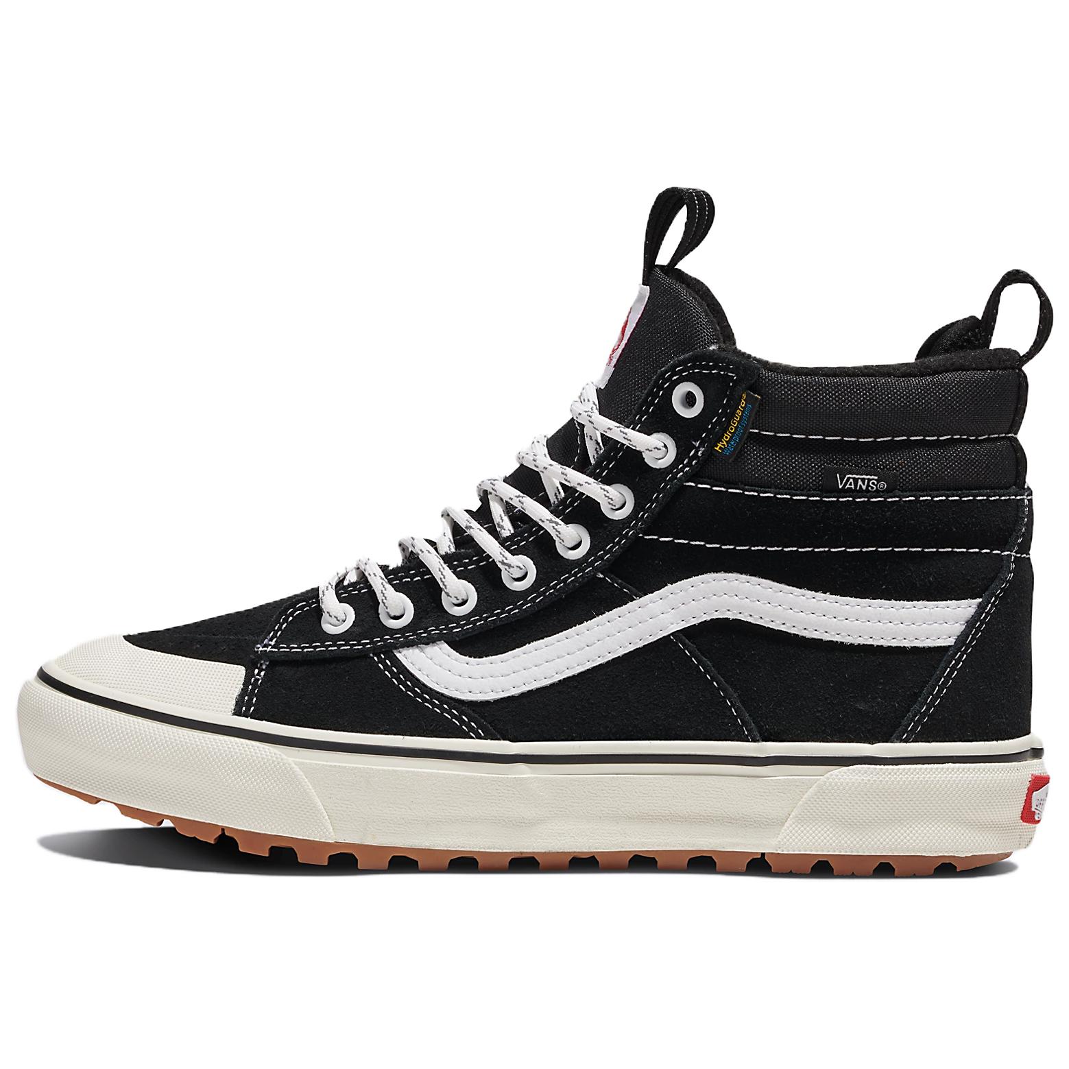Vans MTE Sk8-Hi Waterproof Classic High-Top Skate Shoes Black/White. VN000CVT6BT