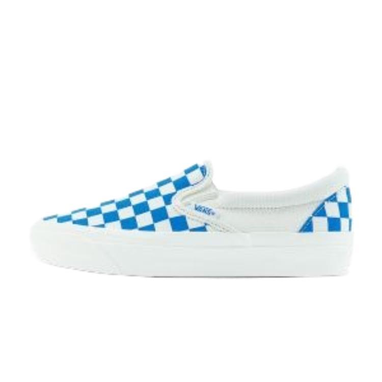 Vans MTE Slip-On Reissue Checkerboard Anti-Slip Canvas Shoes Blue/White VN000CWA0H7