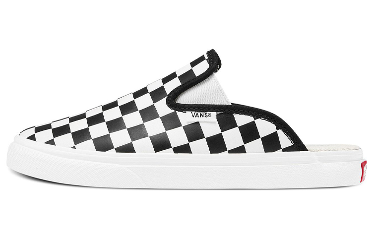 Buy Vans 便鞋棋盘格黑白拖鞋 VN0A4U11XBU