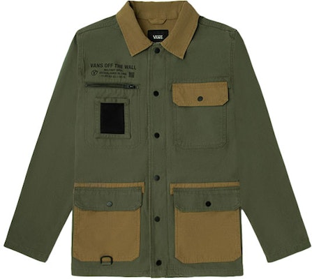 Chaqueta Vans Utility Outdoor con múltiples bolsillos verde militar para hombre VN0A4RQ4Z5E Buy Chaqueta Vans Utility Outdoor con múltiples bolsillos verde militar para hombre VN0A4RQ4Z5E