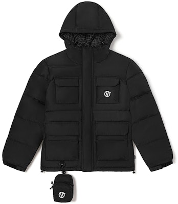 ヴァンズ ユニセックス マルチポケットユーティリティパファージャケット ブラック バッグ付 VN0A7YJNBLK Buy ヴァンズ ユニセックス マルチポケットユーティリティパファージャケット ブラック バッグ付 VN0A7YJNBLK