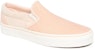 Vans Multi Woven Classic Slip-on Kasut Pink Krim VN0A4U38WSZ