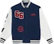 Buy Chaqueta Béisbol Unisex Azul Marino Logo Bordado Vans Ajuste Holgado. VN0002ECLKZ