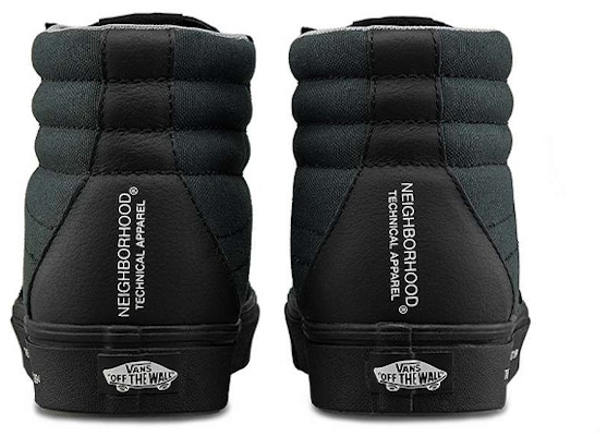 반스 네이버후드 x 스케이트 하이 '블랙' VN0A3WMB6E6 Shop 반스 네이버후드 x 스케이트 하이 '블랙' VN0A3WMB6E6