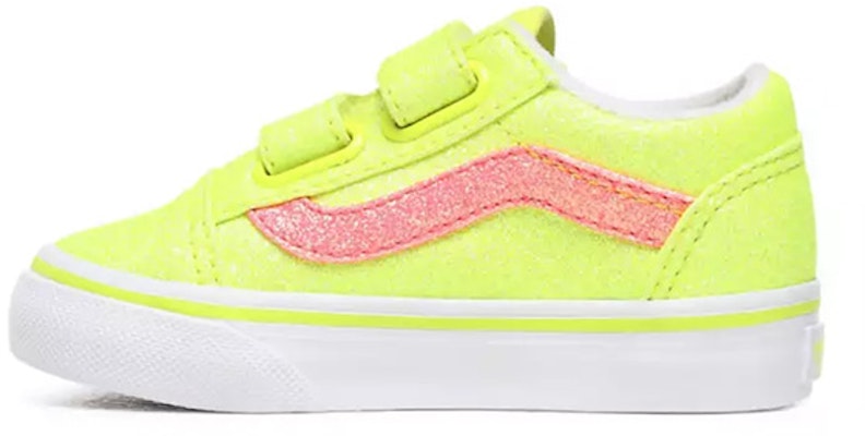 Vans Neon Glitter Old Skool V Kuning VN0A38JNWKD Buy Vans Neon Glitter Old Skool V Kuning VN0A38JNWKD