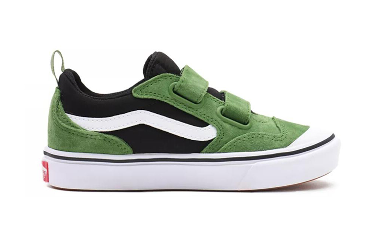 Order 반스 뉴 스쿨 K 블랙/그린 (Vans New Skool K 블랙/그린) VN0A4U1P9EC