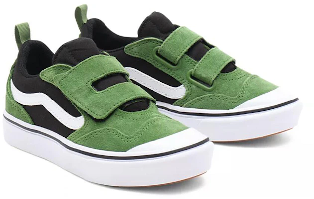 반스 뉴 스쿨 K 블랙/그린 (Vans New Skool K 블랙/그린) VN0A4U1P9EC Lookbook 반스 뉴 스쿨 K 블랙/그린 (Vans New Skool K 블랙/그린) VN0A4U1P9EC