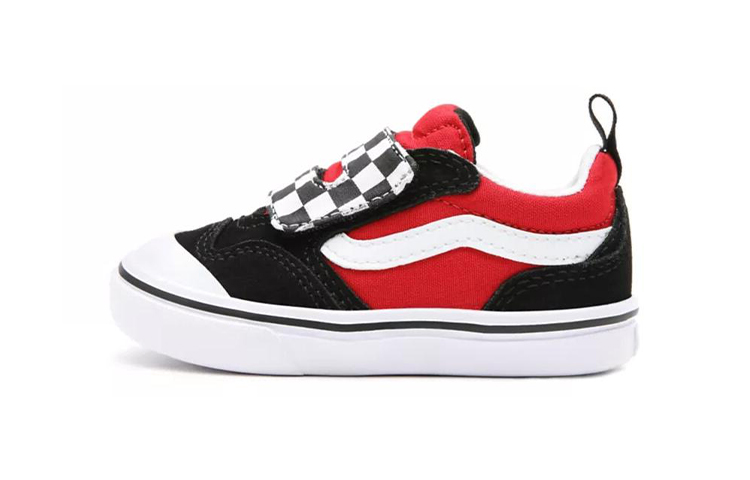 Vans New Skool V Black/Red VN0A4TZH35U