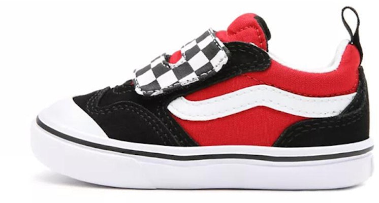 Vans New Skool V 黑色/红色 VN0A4TZH35U Buy Vans New Skool V 黑色/红色 VN0A4TZH35U