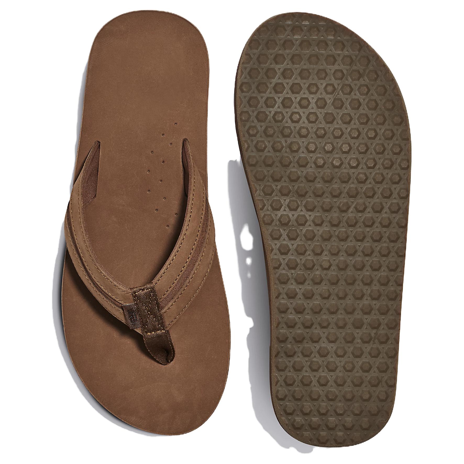 Shop Vans Nexpa LX2 舒適休閒百搭 人字拖鞋 男女同款 棕色