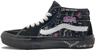 Vans No-Comply x Daniel Johnston x Skate Grosso Mid 'Black' VN0A5FCGBML Vans No-Comply x Daniel Johnston x Skate Grosso Mid 'Black' VN0A5FCGBML