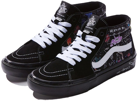 Vans No-Comply x Daniel Johnston x Skate Grosso Mid 'Black' VN0A5FCGBML Lookbook Vans No-Comply x Daniel Johnston x Skate Grosso Mid 'Black' VN0A5FCGBML