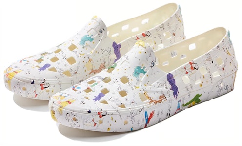 No-Comply x Daniel Johnston x Vans Slip-On Trek 休閒板鞋 男女同款 白色塗鴉 Lookbook No-Comply x Daniel Johnston x Vans Slip-On Trek 休閒板鞋 男女同款 白色塗鴉