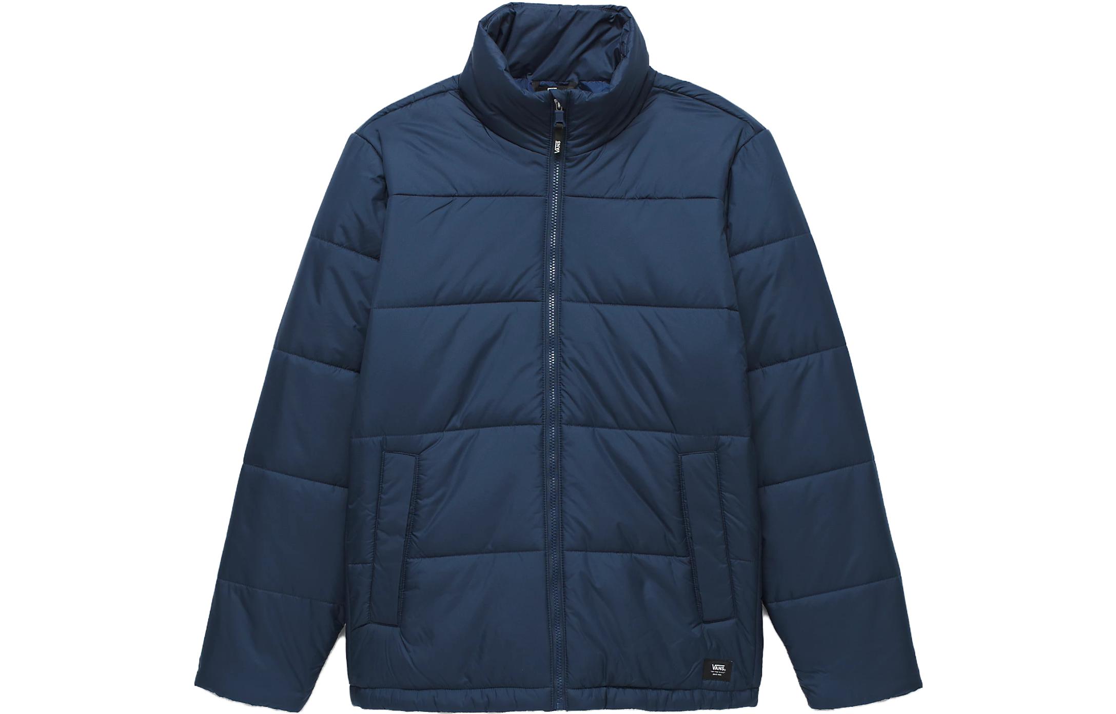 Vans Norris MTE-1 Puffer Jacket Solid Zip-Up Long Sleeve Navy VN0008JFLKZ