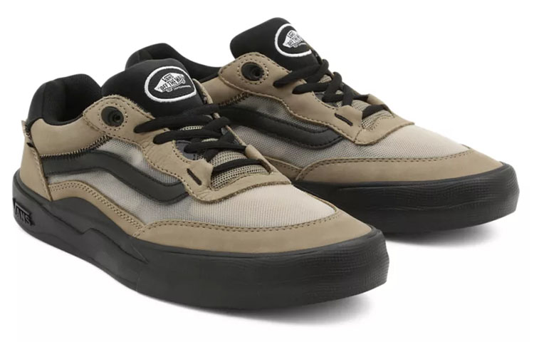 Lookbook Vans Nubuck Wayvee 休閒滑板鞋 男女皆宜 淺棕
