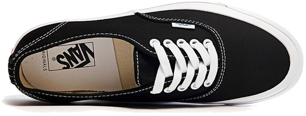 Vans OG Authentic LX 'Black' VN0A4BV91WX Lookbook Vans OG Authentic LX 'Black' VN0A4BV91WX