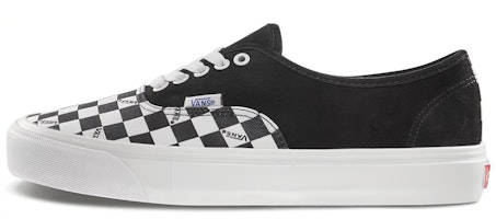 Vans OG Authentic LX 'Black Checkerboard Toe' VN0A45JJVQA Vans OG Authentic LX 'Black Checkerboard Toe' VN0A45JJVQA