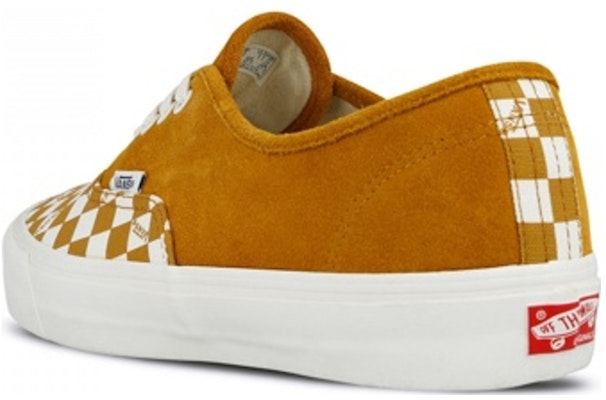 Vans OG Authentic LX 'Buckthorn Brown Checkerboard Toe' VN0A45JJVQB Shop Vans OG Authentic LX 'Buckthorn Brown Checkerboard Toe' VN0A45JJVQB