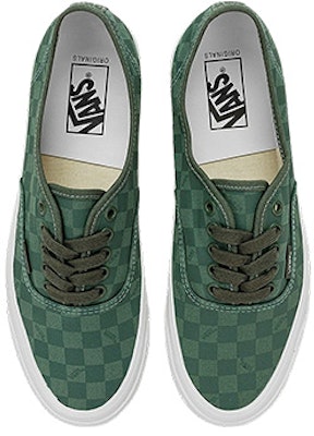 Vans OG Authentic LX '棋盘格-橄榄绿' VN0A4BV9OLV Shop Vans OG Authentic LX '棋盘格-橄榄绿' VN0A4BV9OLV