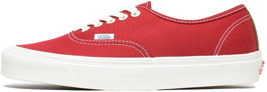 Vans OG Authentic LX 'Chili Pepper Red' VN000UDDIAU Buy Vans OG Authentic LX 'Chili Pepper Red' VN000UDDIAU